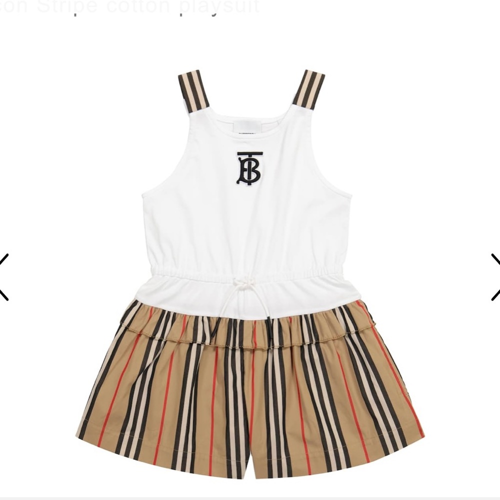 Toddler BURBERRY romper ! Size 3t